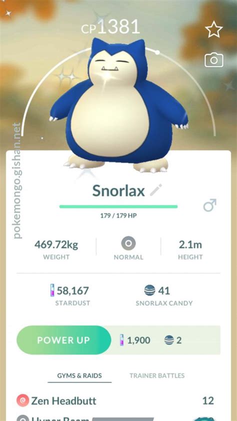 Snorlax - Pokemon Go