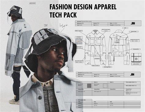 Tech Pack Design (Clothing Design)