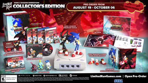 Sonic X Shadow Generations Collector’s Edition available for pre-order at LRG | PS5/PS4/XBS/XBO ...