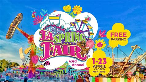 LA Spring Fair - April 1-23, 2023 - Unlimited Rides and more. - YouTube