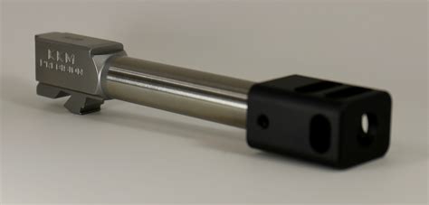 KKM | Glock 19 Match 9MM Barrel with 4-Port Compensator