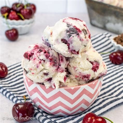 Cherry Vanilla Ice Cream Recipe | Inside BruCrew Life | Bloglovin’