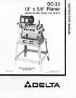 Delta Planer Instruction Manual 22-660 - 22-661 - 22-67 | eBay