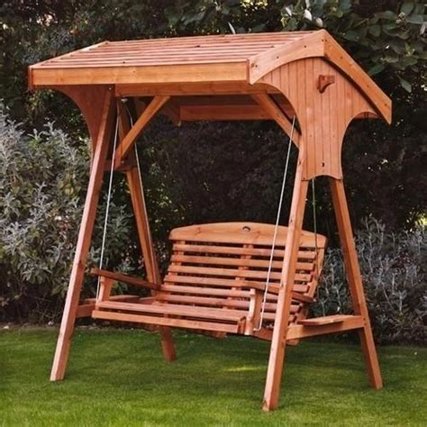 Wooden Garden Swing at Rs 23000 /piece | Fabricated Swing, बगीचे का ...