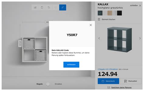 IKEA 3D Shelf Configurator