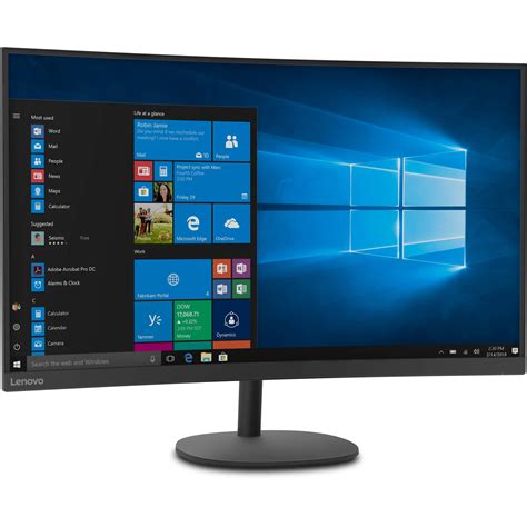 Lenovo C32qc-20 31.5" 16:9 Curved LCD Monitor 66A5GCC1US B&H