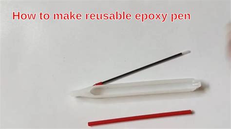 How To Make A Resin Pen l Epoxy And Reusable - Tutorial l Reusable Resin Pen Tutorial #resinart ...