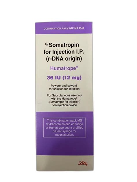 Liquid Humatrope Somatropin Injection, LILY at ₹ 15675/piece in Nagpur | ID: 24593744988