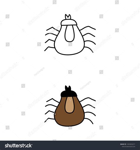 Cartoon Drawing Tick Stock Vector (Royalty Free) 1453933271 | Shutterstock