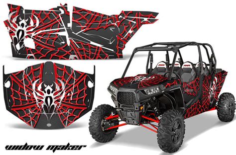 Polaris RZR 1000 4 Door graphics kits - over 80 designs! - Invision Artworks