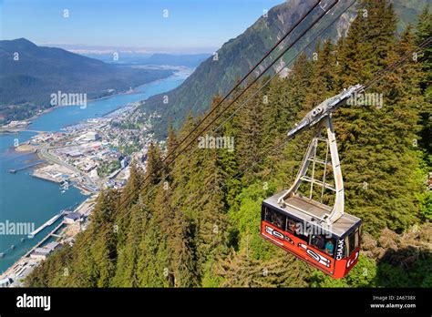 USA, Alaska, Juneau, Mount Roberts Tramway Stock Photo - Alamy