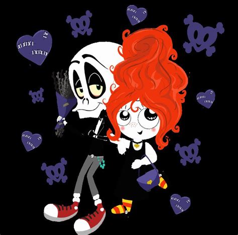 Ruby and Skullboy by Circuit5389 on deviantART | Ruby gloom, Ruby, Drawings