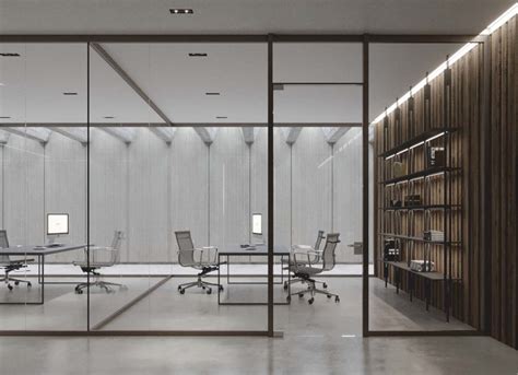 Office Partition Glass Door - Cherry Pick Luxury