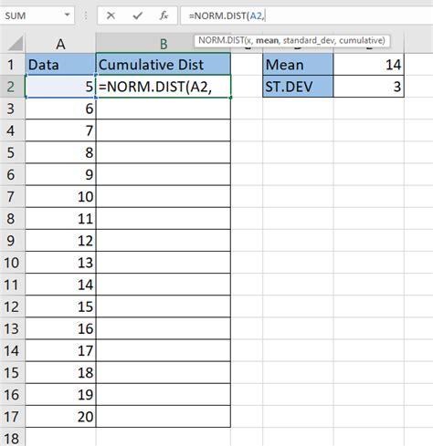 How to Plot a CDF in Excel - Sheetaki