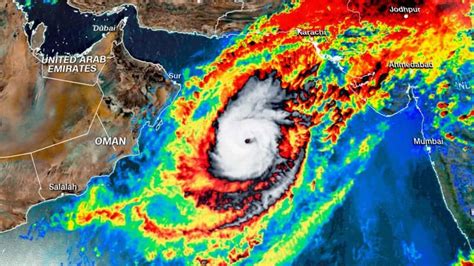 Strongest Tropical Cyclone In 12 Years Barrels Across Arabian Sea - 93 ...