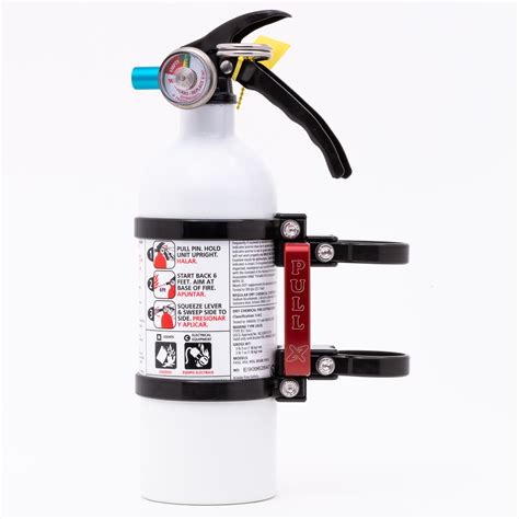 Quick release fire extinguisher mount w/ 2lb extinguisher – Axia Alloys