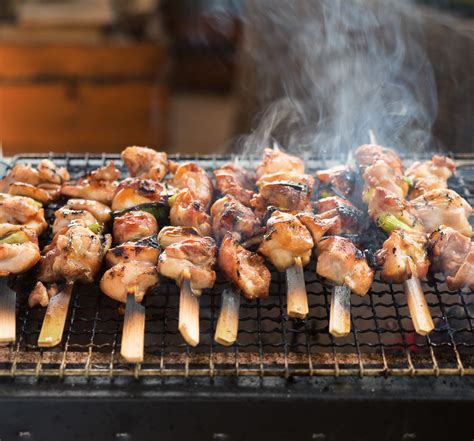 japanese grilled chicken yakitori skewers - glebe kitchen