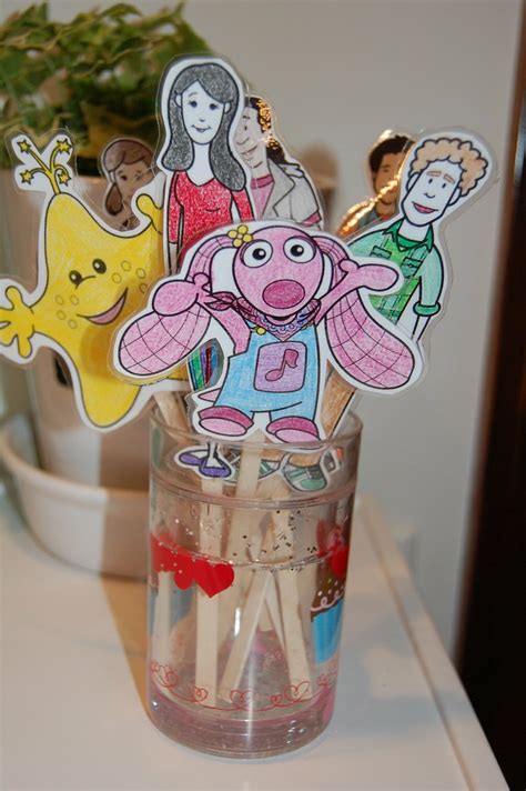 WIP: Sprout's Preschool Musical... On a Stick | I love color… | Flickr