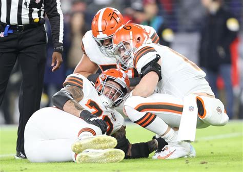 Injuries are part of the NFL, but Browns’ offensive line dealt with ...