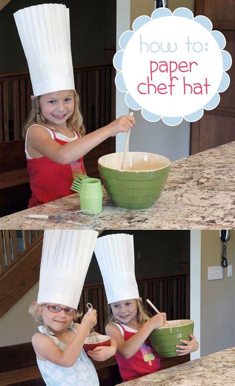 Ruff Draft: How To Make A Tissue Paper Chef Hat - Anders Ruff Custom ...