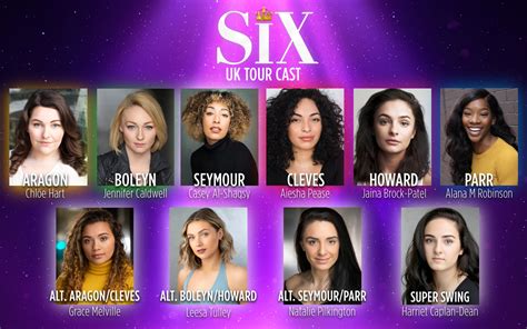 New Cast Announced For Six The Musical Tour | Rewrite This Story