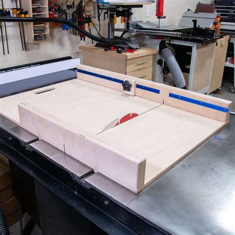 How To Make A Table Saw Sled (FREE Plans) | FixThisBuildThat [Video ...