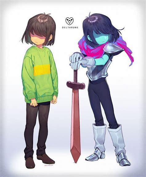 Anime Kris Deltarune Fanart - art-scalawag