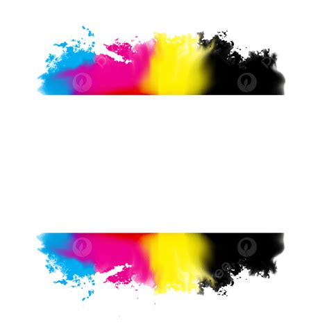 Abstract Cmyk Watercolor Splatter Background, Graphic, Press, Cmyk PNG and Vector with ...