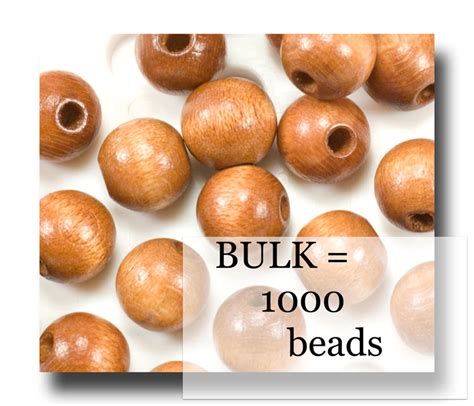 Wooden beads - 8mm Rounds - Light Brown - 502 BULK [502 BULK] - $34.79 ...