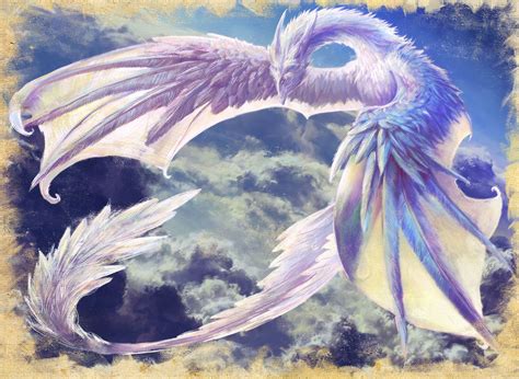 Dragon Air by Maria Roklain Fantasy Creatures Art, Mythical Creatures ...