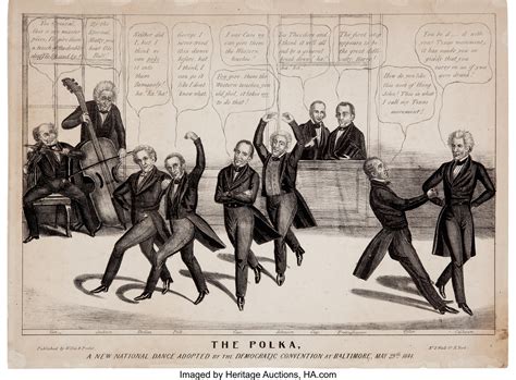 Henry Clay: Terrific 1844 Cartoon. ... Political Posters & | Lot #43051 | Heritage Auctions