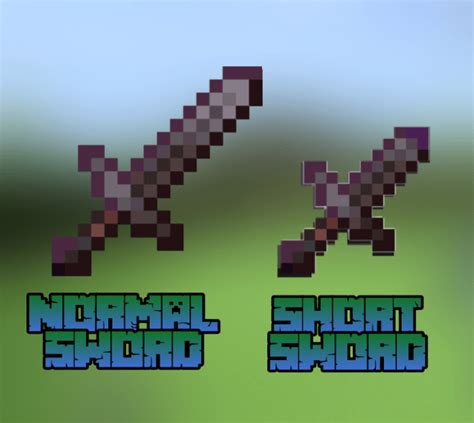 Minecraft Netherite Sword Vs Diamond Sword : The chart says that iron swords and diamond swords ...