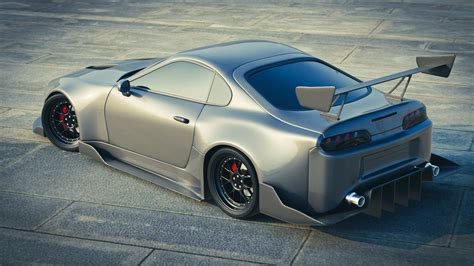 Toyota Supra MK4 Tuned 3D model | CGTrader