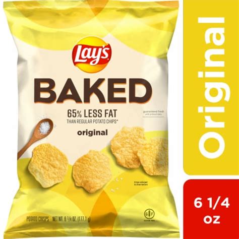 Lay's® Oven Baked Original Potato Chips, 6.25 oz - Fred Meyer