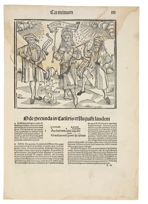 HORATIUS FLACCUS, Quintus (65-8 B.C.). Opera. Commentary by Nicolaus ...