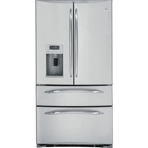 GE Profile 20.7-cu ft French Door Counter-Depth Refrigerator with ...