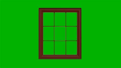 Window Frame green screen - YouTube