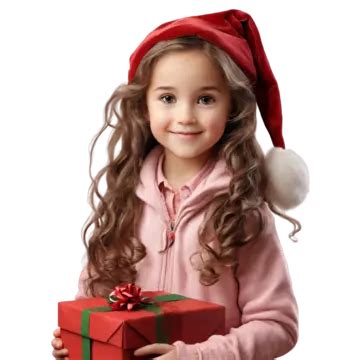 Girl With Gift Box School, Nice, Smiling, Little PNG Transparent Image and Clipart for Free Download