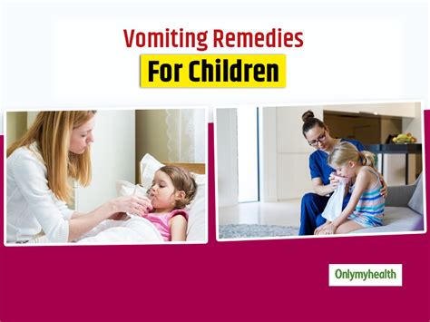 Vomiting Home Remedies In Children: This Is What You Can Do To Relieve ...