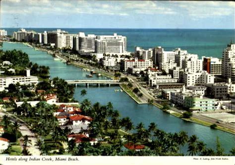 Hotels Along Indian Creek Miami Beach, FL