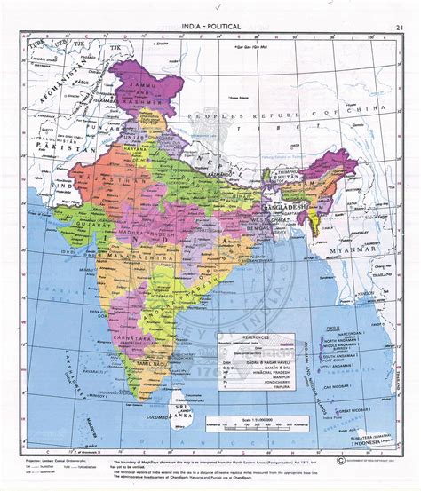 Maps of India | Detailed map of India in English | Tourist map of India | Road map of India ...