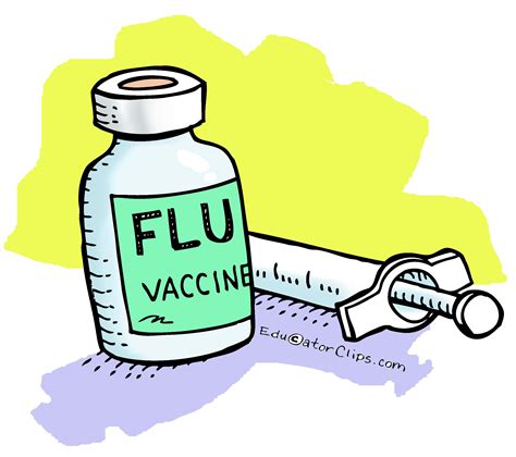 flu vaccine clip art