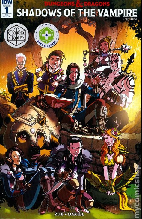 Dungeons and Dragons Shadows of the Vampire (2016 IDW) comic books