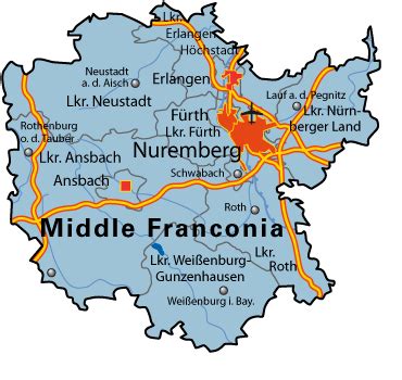 Middle Franconia - Ansbach, Germany German Map, Ansbach, Joy Of Living ...