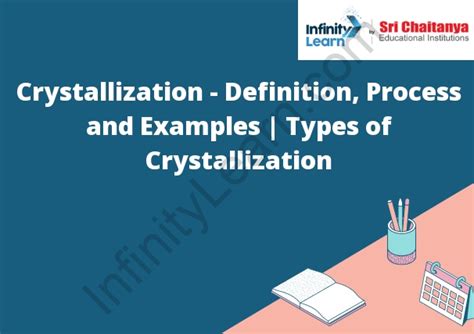 Crystallization - Definition, Process and Examples | Types of Crystallization