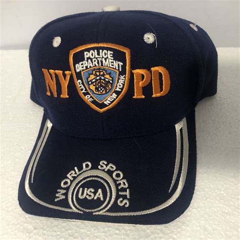 POLICE BASEBALL CAP HAT NYPD NEW YORK CITY POLICE DEP… - Gem