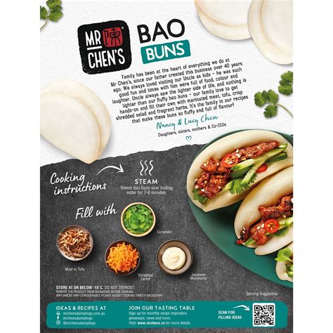 Mr Chen's Bao Buns 16 Pack | Woolworths