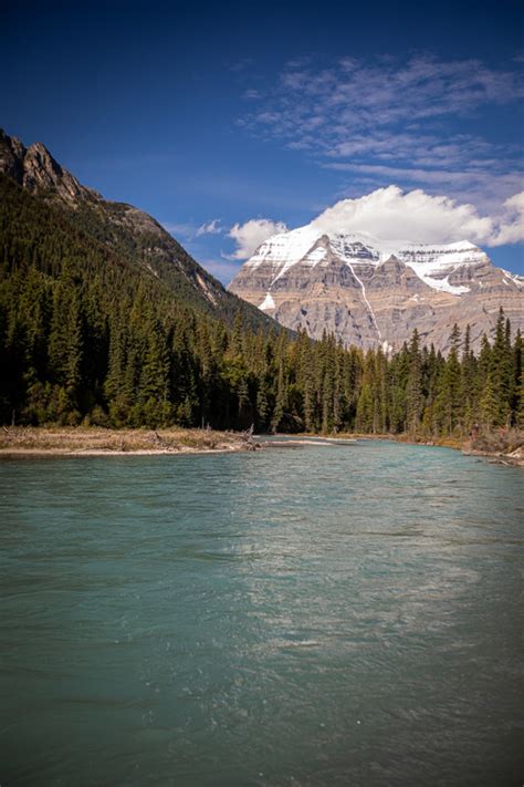 Robson River Campground, Mount Robson Provincial Park, British Columbia ...