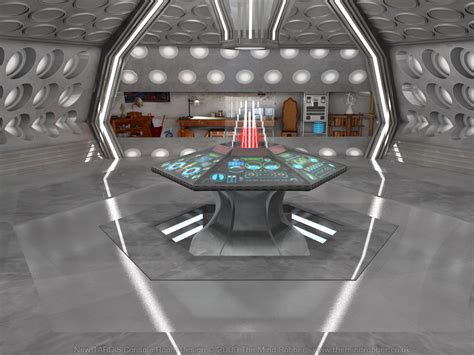 Doctor Who TARDIS Interior Redesign Console Control Room