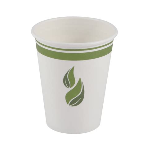 Eco Guardian Compostable 8 oz PLA Lined Hot and Cold Drink Paper Cups, Case of 20 packs | Grand ...